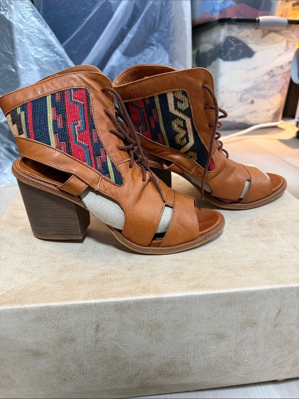 Free People Miista Andrea Cutout Booties